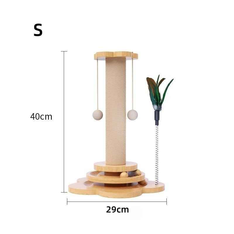 Arbre a chat en bois | NaturDesign - MinouVillage