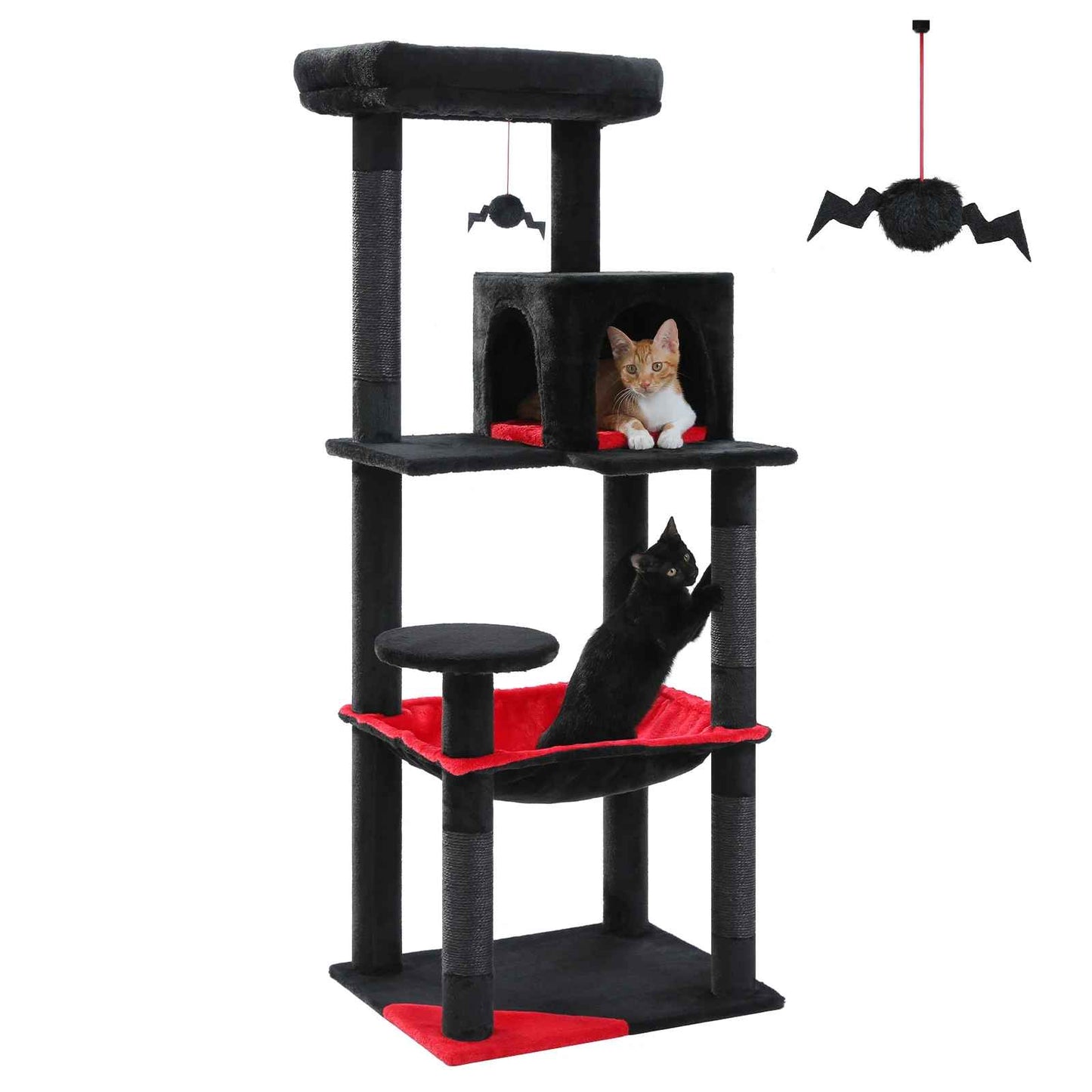 Arbre Ă chat | Gothique XXL 143 cm - MinouVillage