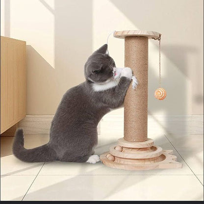 Arbre a chat en bois | NaturDesign - MinouVillage