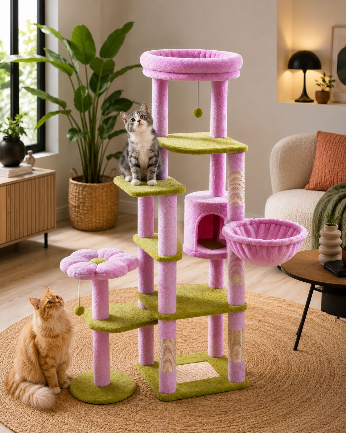 Arbre à chat géant | Ultra - stable - MinouVillage