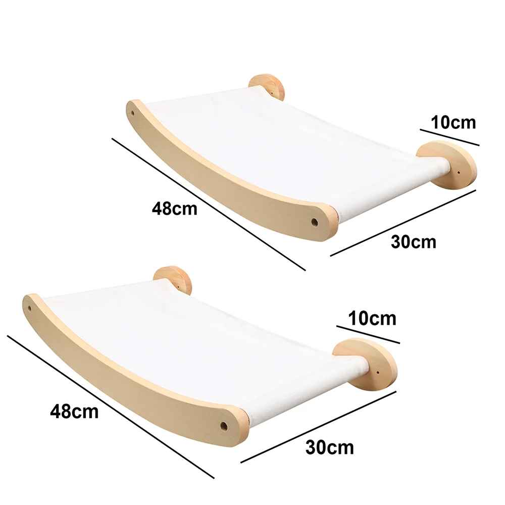 Arbre à Chat Mural | Compact & Élégant - MinouVillage