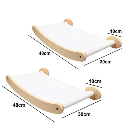 Arbre à Chat Mural | Compact & Élégant - MinouVillage