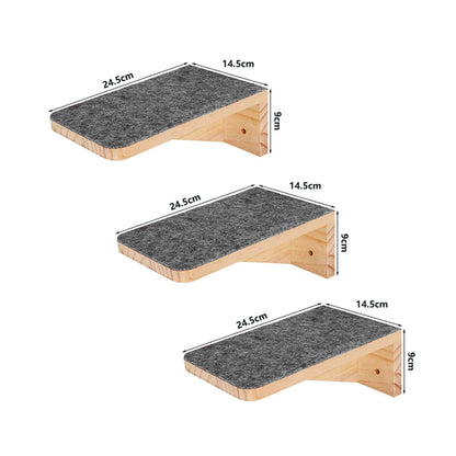 Arbre à Chat Mural | Compact & Élégant - MinouVillage