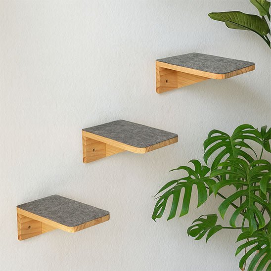 Arbre à Chat Mural | Compact & Élégant - MinouVillage