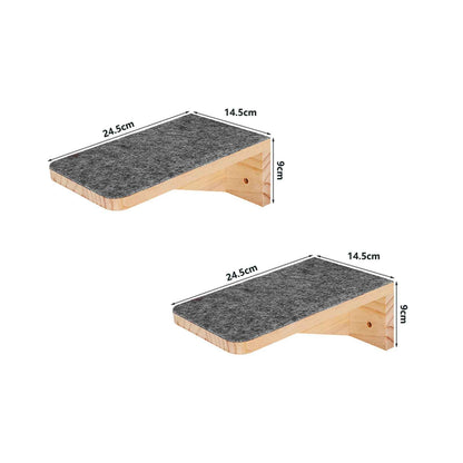 Arbre à Chat Mural | Compact & Élégant - MinouVillage