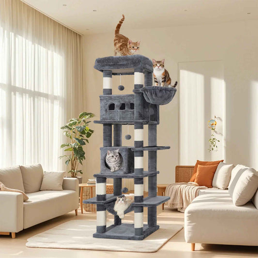 Arbre à Chat XXL | UltraStable 210cm - MinouVillage