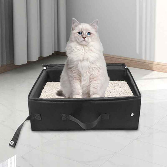 Bac à litière Chat | Pliable Nomade - MinouVillage