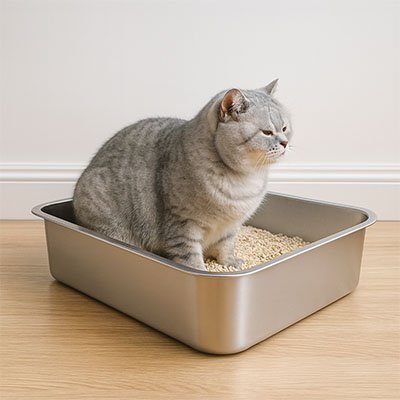 Bac litière Chat | CleanDesign - MinouVillage