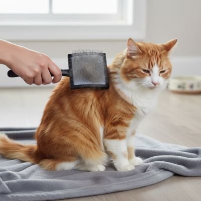 Brosse pour chat poil long | DémêlDoux - MinouVillage
