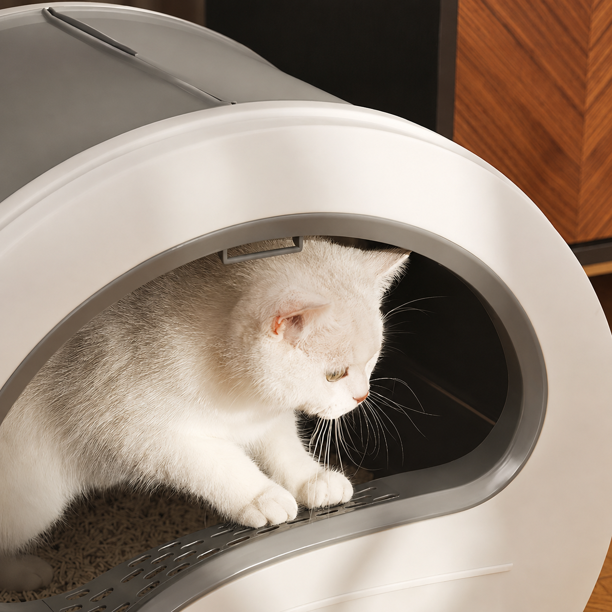 bac à litiere pour chat