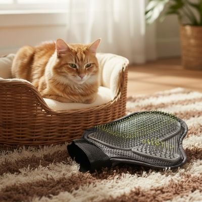 Gant de toilettage | DoucePatte - MinouVillage