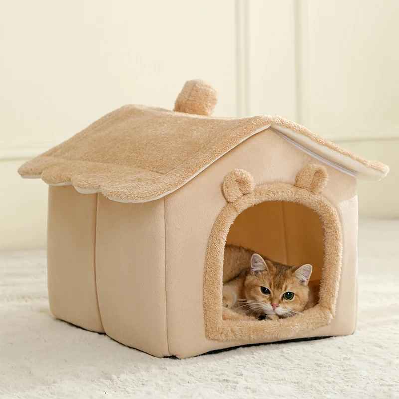 Niche pour Chat | Pliable et Lavable - MinouVillage